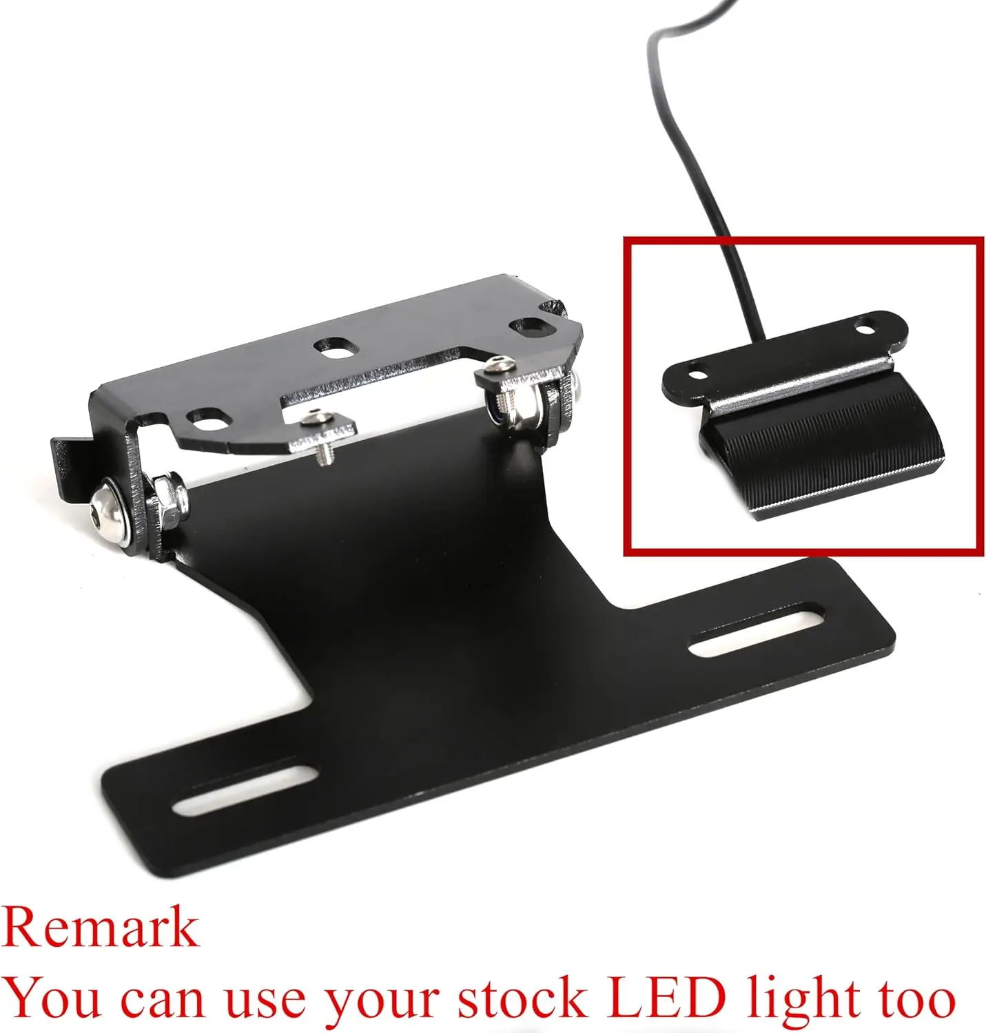 LED 브레이크 테일 라이트 라이센스 플레이트 브래킷 홀더 표시기 프레임 제거기 2018-2024 MONKEY 125 Z125MA ABS Z125MA Z125M