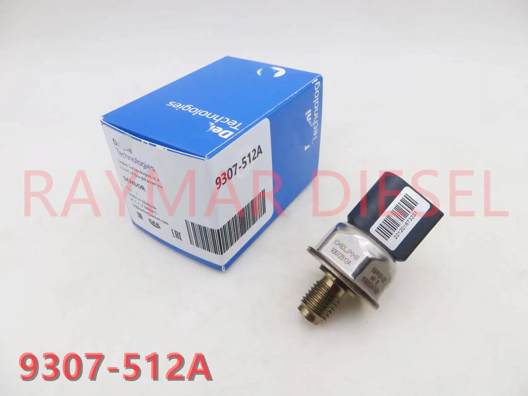 FUEL RAIL HIGH PRESSURE SENSOR 9307-512A 9307Z512A 55PP07-02