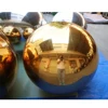 Holographic Gold Inflatable Mirror Ball 50cm Hanging Inflatable Disco Ball Giant Spheres For Events Show Decoration 3