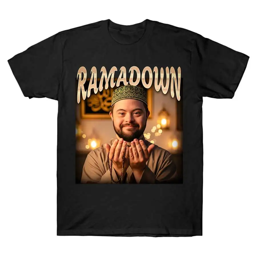 تي شيرت RAMADOWN MEME للنساء تي شيرت بأكمام قصيرة تي شيرت عصري Harajuku Kawaii تي شيرت نسائي ملابس Y2K