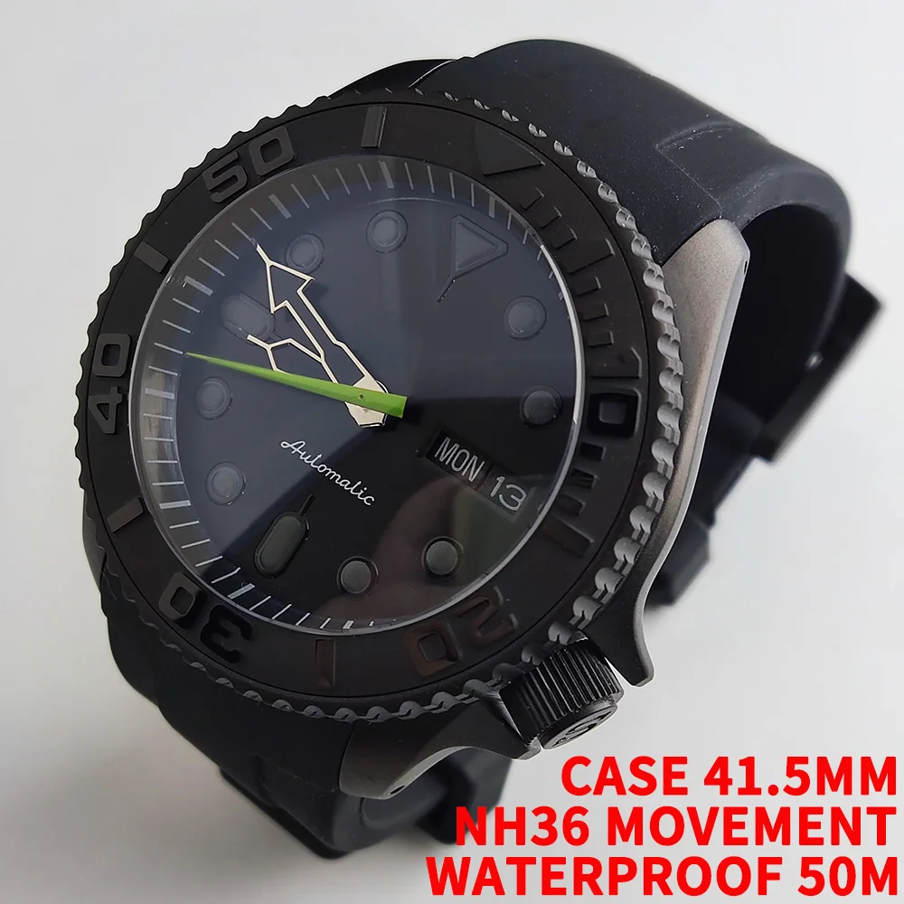 SKX007StainlessSteelWatchWaterproofWatchesCasual415mmNH36