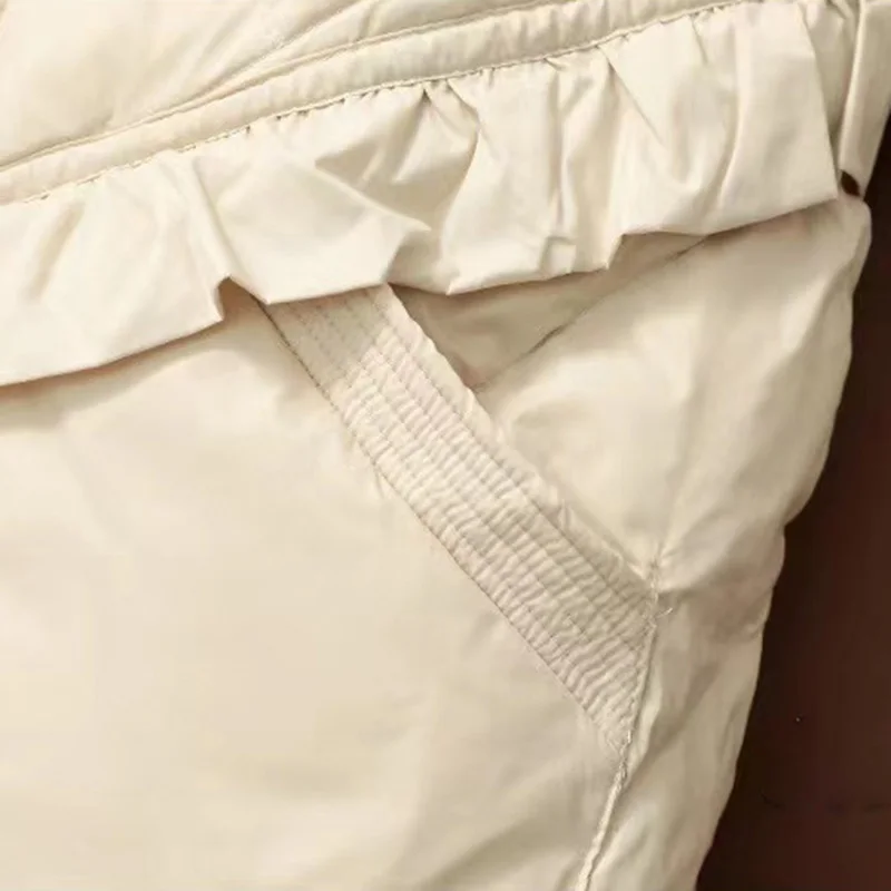 SEDUTMO Winter Warm Duck Down Coat Women Quilted Short Casual  Jackets Autumn Oversize Fashion Pocket Puffer Jacket ED2068