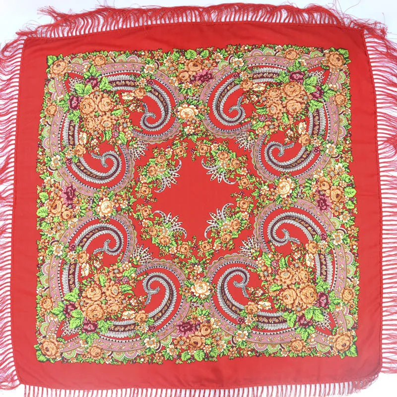 Рисунок 4 - Винтажный русский квадратный шарф