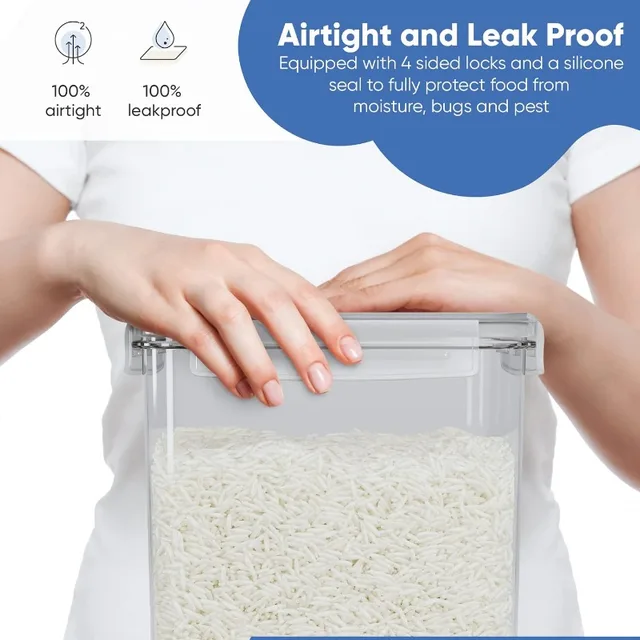 Stay Fresh 5 lb. Flour Container