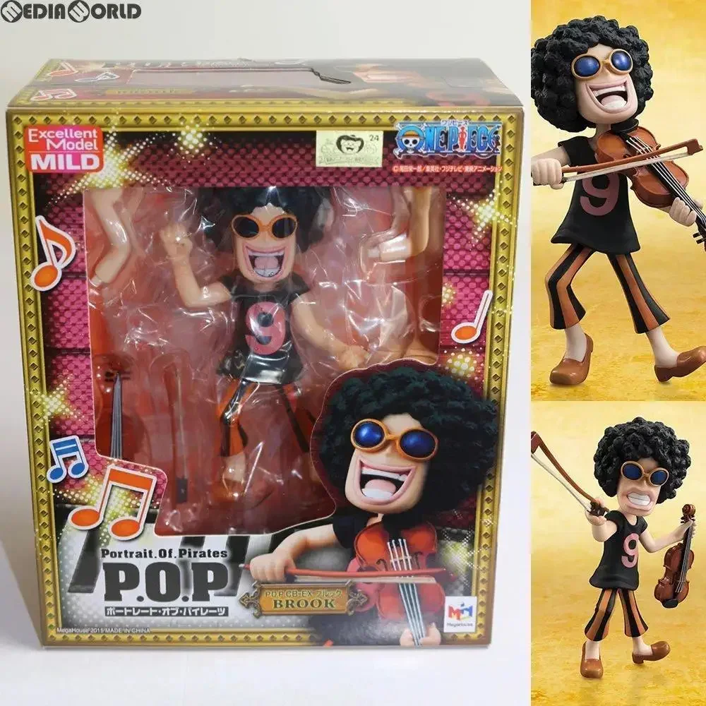 Originale Originale Megahouse Anime One Piece Pop Mild Cb-Ex Brook Usopp Yamato Children Figure Model Collection Toy Regalo Di Compleanno