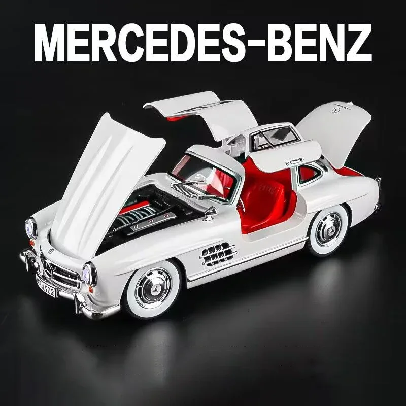 ミニカー MINICHAMPS 1/24 Mercedes-Benz 300 SLR Mercedes-Benz 300 SLR, 1:24 Minichamps - Model Cars Too