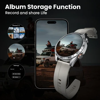 HAYLOU Solar 5 Voice Calling Smartwatch 1.58'' AMOLED Display 60Hz Smart Watch 24H Health Monitoring Sports Smartwatch for Men 5