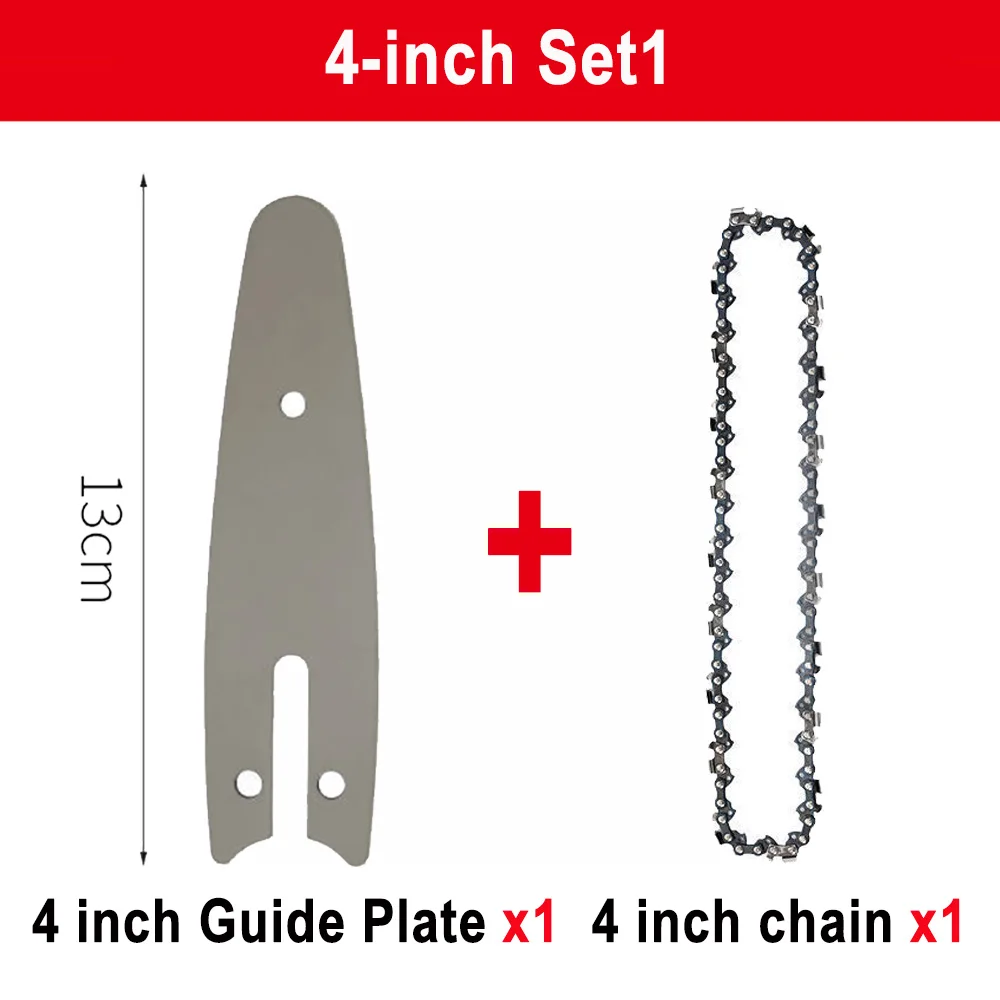Portable Electric Mini Chainsaw Logging and Pruning Chain Accessories