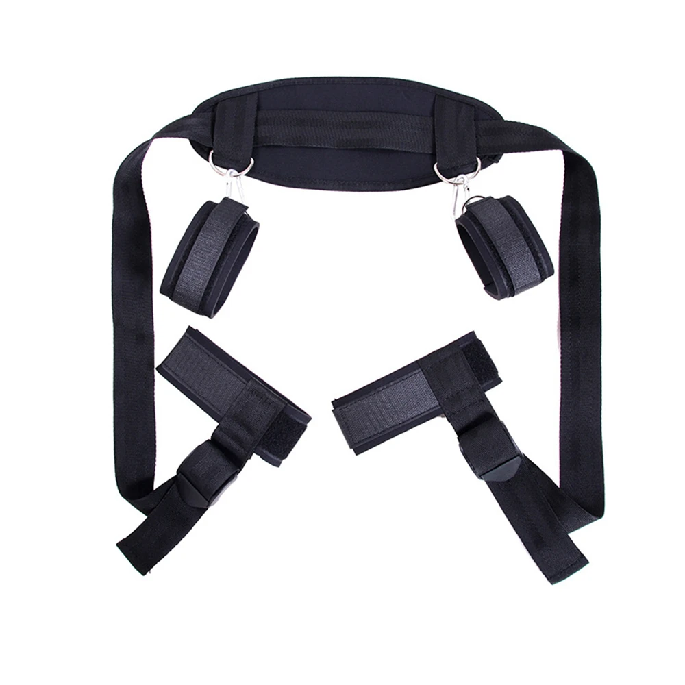 Hot Bdsm Bondage Set Restraint Erotica Binding Sex Forced Split Leg Straps Neck Wrist SM Sex Toys For Woman Couples Product