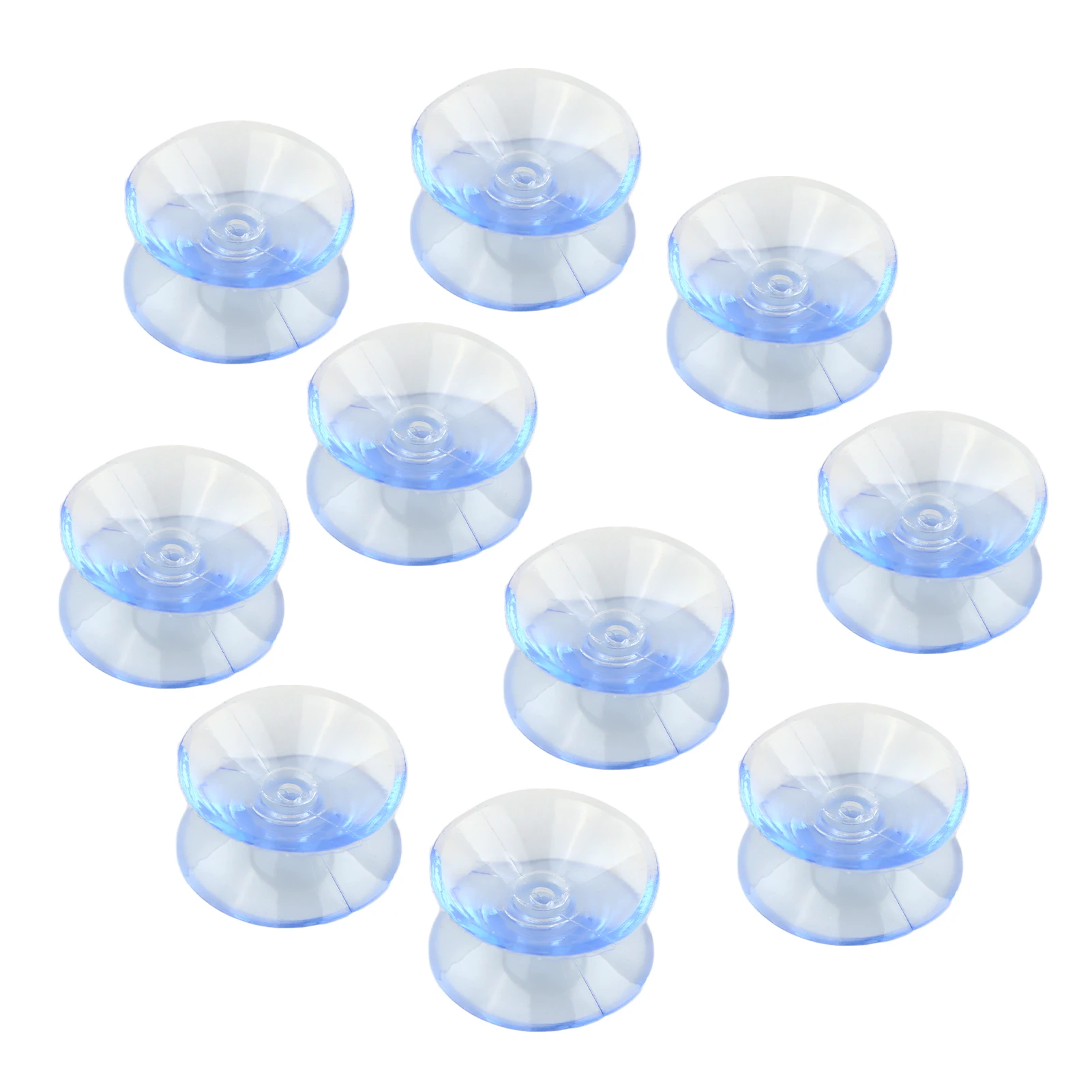 

10pcs Accessories Double Sided Non-Slip Easy Install Home Suction Cups Spacers Mirror Glass Tabletop Clear Multifunctional