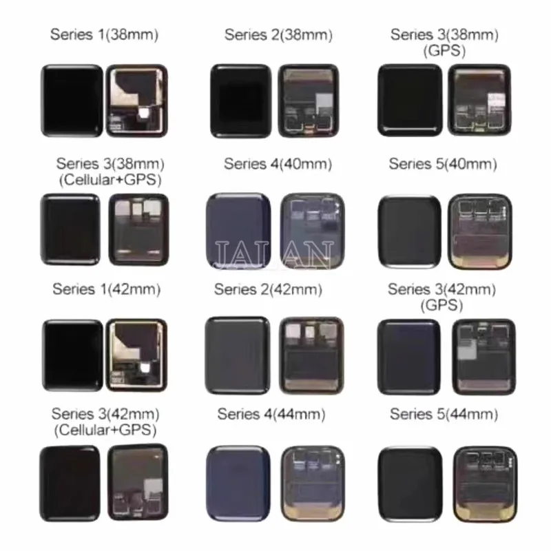F r iWatch Serie 1 2 3 4 5 6 7 Original LCD Screen Digitizer Reparatur F r Apple Uhr 38 42 40 44 41 45MM Display Screen