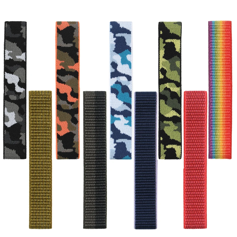 Gancio Loop Nylon 26 22Mm Cinturino Cinturino Per Garmin Fenix 7 7X 6 6X Pro 5X 5 Plus 3Hr/935/945/Enduro2/Delta Bracciale Easyfit Belt