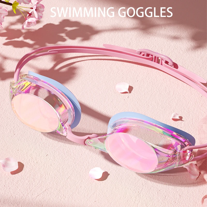 Lunettes de natation anti-buée UV étanches adultes hommes femmes jeunes