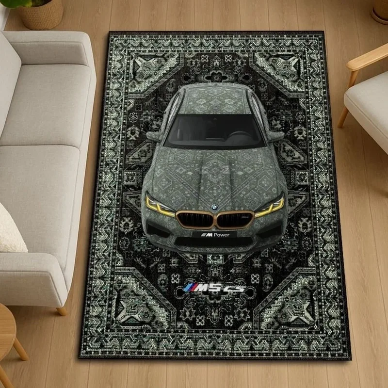 Bohe Car Carpet Living Room Light Luxury Retro Persian Carpet Bedroom Thickened Full Carpet Homestay Decorative Carpet Creative