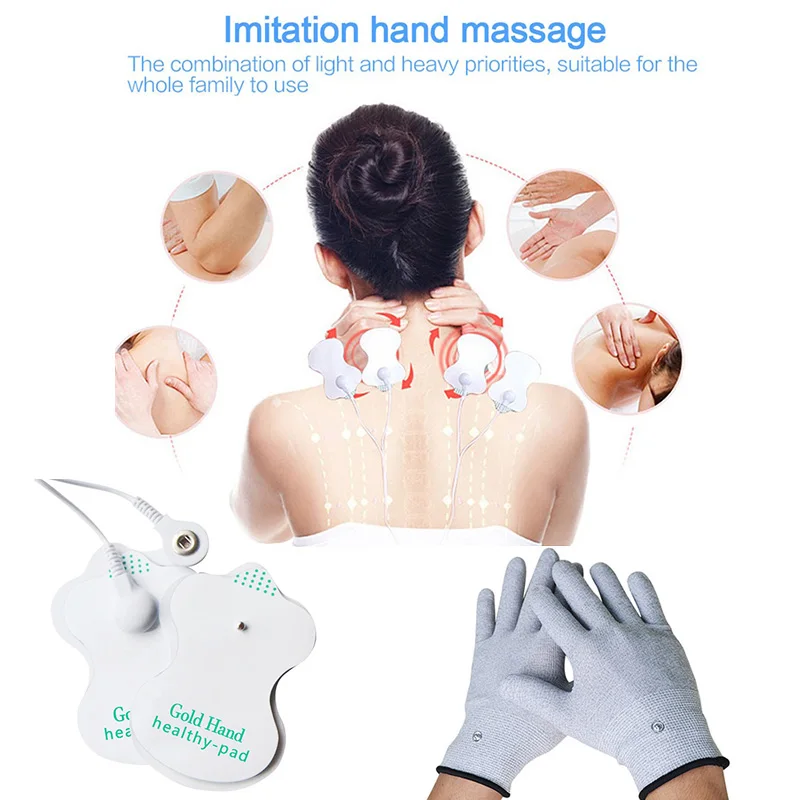 Massage Accessories for Physiotherapy Tens Massage Machine electrode pads,muscle stimulator