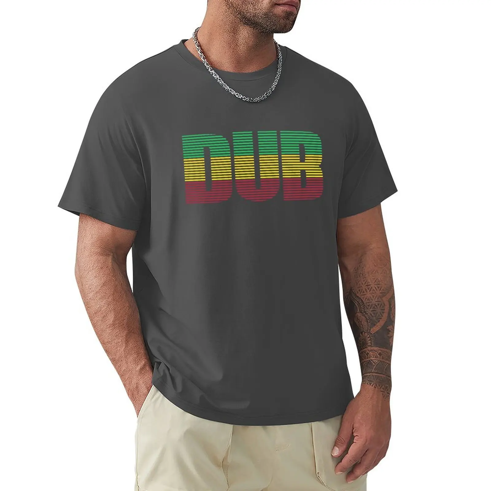 

DUB T-Shirt hippie clothes Aesthetic clothing funny t shirts for men