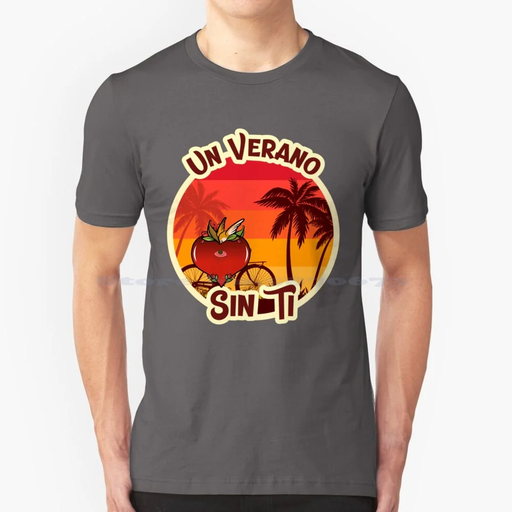 Un Verano Sin Ti T Shirt 100% Cotone Tee Bad Bunny Un Verano Sin Ti Testi Bad Bunny Nuovo Album Un Verano Sin Ti Testi Inglese