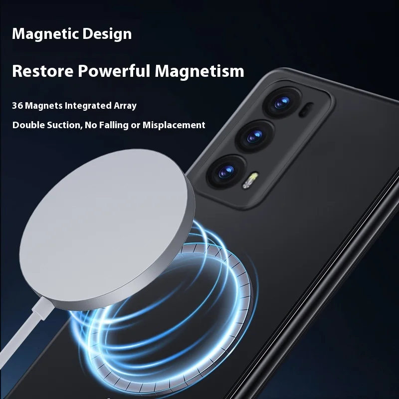 Luxury Soft Magnetic Folding Ultra-Thin Shockproof Bumper Case