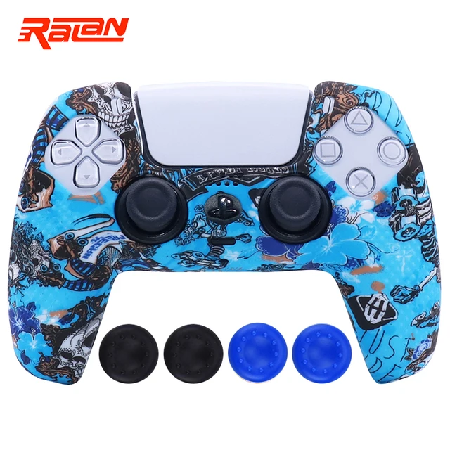 48623-5368db.jpg coque ps5 de protection en Silicone souple pour manette de jeu PS5