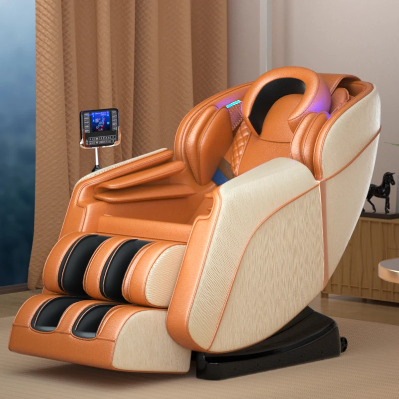 Best Zero Gravity Electric 3D 4D 8D SL Track Salon Massage Chair Bed Full Body 4