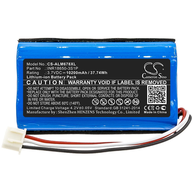 

Аккумулятор CS 10200 мАч для Altec Lansing Женская куртка iMW678