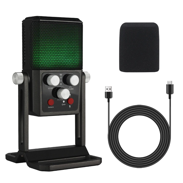 

Studio Recording Electret Microphone Condenser USB Condenser Microphone Studio Recording Condenser Microphone