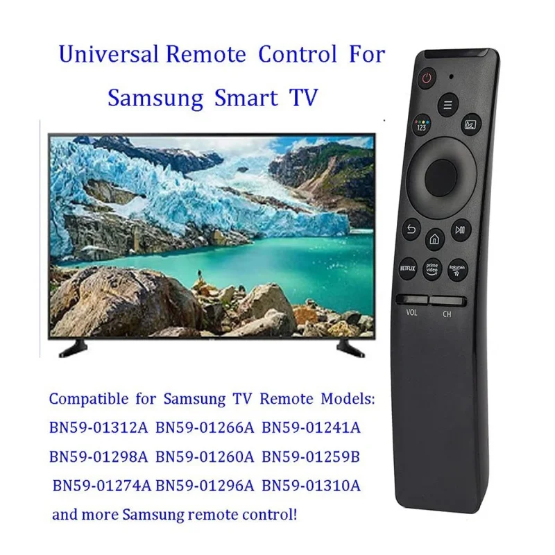 Universal IR-1316 for samsung un55tu7000 smart TV Remote control  with NETFLIX prime VIDEO RAKUTEN TV buttons Fernbedienung