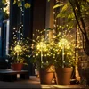 Solar Fireworks Lights - 8 Lighting Modes, IP65 Waterproof, Outdoor Festival Decorative Lights For Courtyard, Lawn, Garden, Path 5