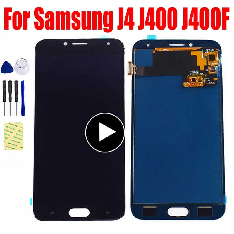 

For Samsung Galaxy J4 J400 J400F J400G/DS SM-J400F LCD Display Matrix Module Monitor Touch Screen Digitizer Sensor Assembly