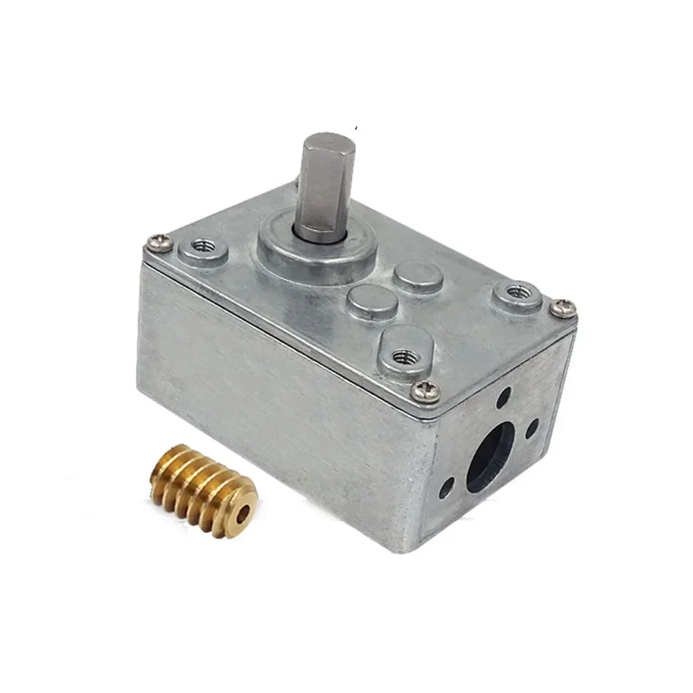 

58X40 Full Metal Gearbox Turbo Worm Motor Speed Reduction Reducer