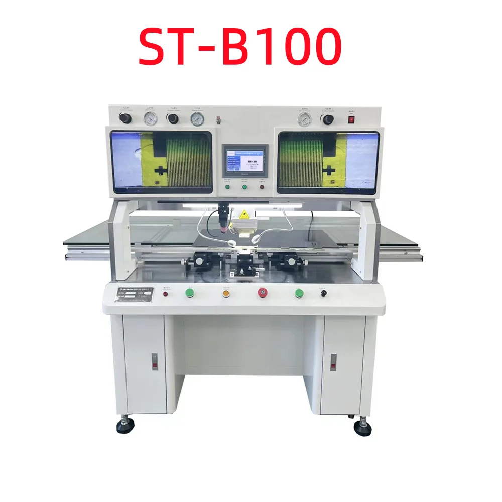 Sliman ST-B100 COF Bonding Machine Single Head Equipment For Repair LCD LED TV Laptop Display Hot Press TAB COG FPC Flex Cable 2