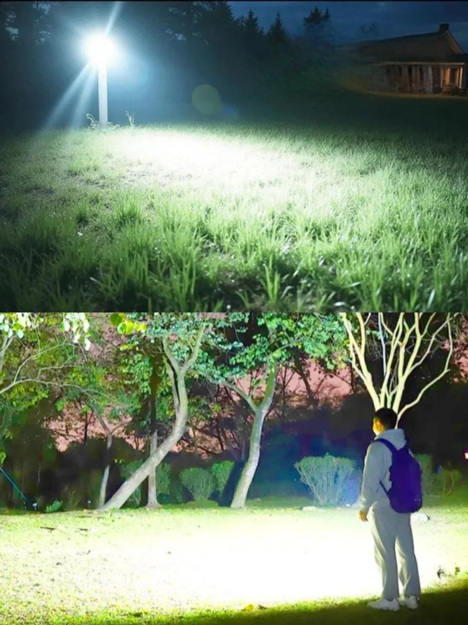 69000000LM Solar Rechargeable Floodlight 4 Colors Camping Lantern Tent Light Power Bank Work Emergency Light with Strong magnet
