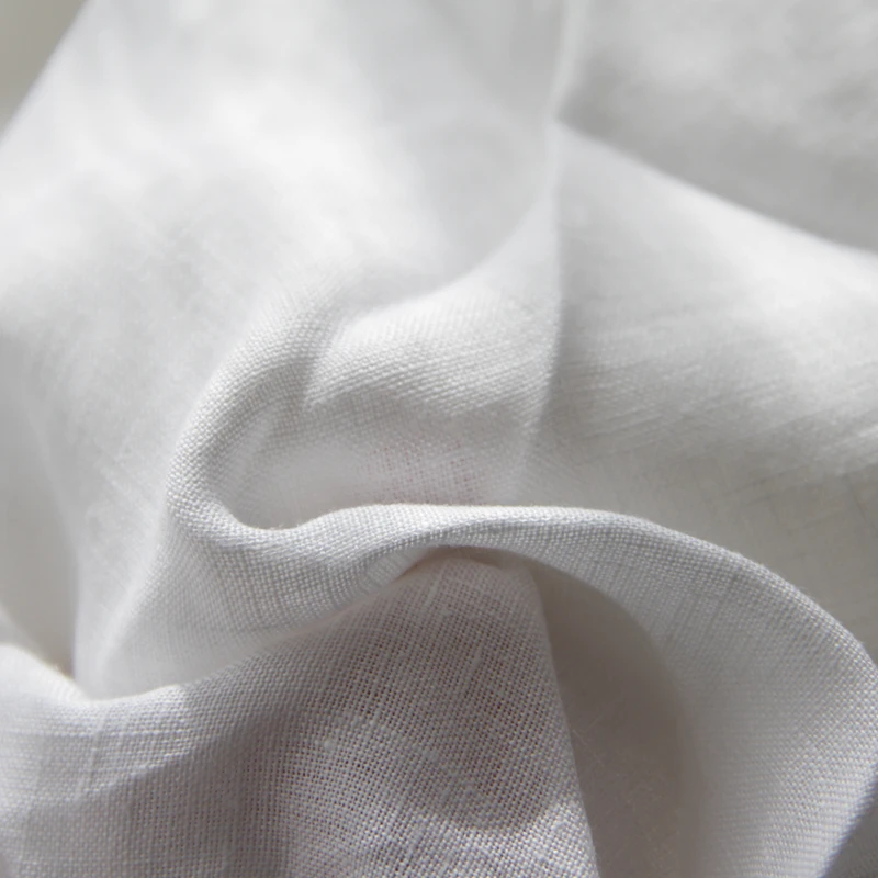 100% Linen Fitted Sheet with Elastic Band, Non Slip Adjustable Mattress Cover for Single Double King Queen Bed,140/160/200cm 6