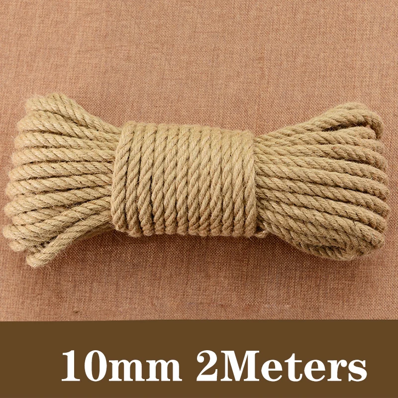 1/2/3/6/8/10mm Macrame Cord Rope String Natural Cotton Macrame Twisted Twine Braided Crafts Handwork DIY Home Textile Decoration 