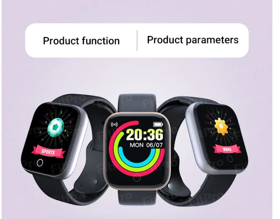 Digital Smart sport watch Women watches electronic wristwatch fitness Men Heart Rate Blood Pressure Bluetooth-compatible