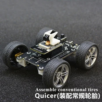 WiFi Robot Car con fotocamera Open Source ESP32 per la programmazione Arduino APP inglese Android più veloce o Kit Robot di controllo pagina web