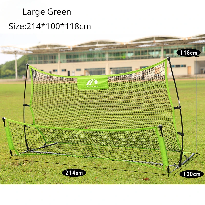 thumbnail image 1 of Portería de fútbol para exteriores Fast Pass Rebounder de 1,8/2,1 m, red de entrenamiento SoloTeam, red de recepción de primer toque para pases de volea, 1 of 5