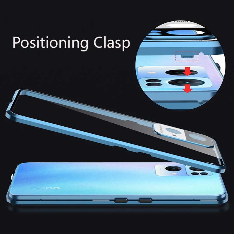 OPPO Reno 8 Pro 8T 7 Pro 6 Pro 5G  ׳ƽ Ż   + ĸ   Ŭ ̽, Ǯ ī޶  ȣ Ŀ