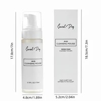 AHA Deep Cleansing Foam, Facial Cleanser, for Double Cleansing, AHA, Hyaluronic Acid, Glycerin, Face Wash, Blackhead Remover 4