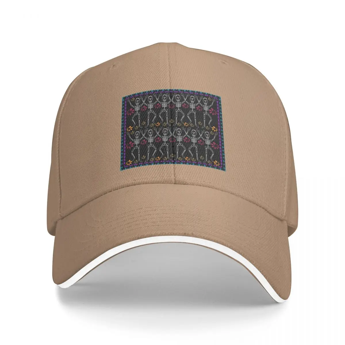 

Baile de los muertos (Dance of the dead) Día de los Muertos Bucket Hat Baseball Cap Sunscreen hat luxury brand Caps women Men's