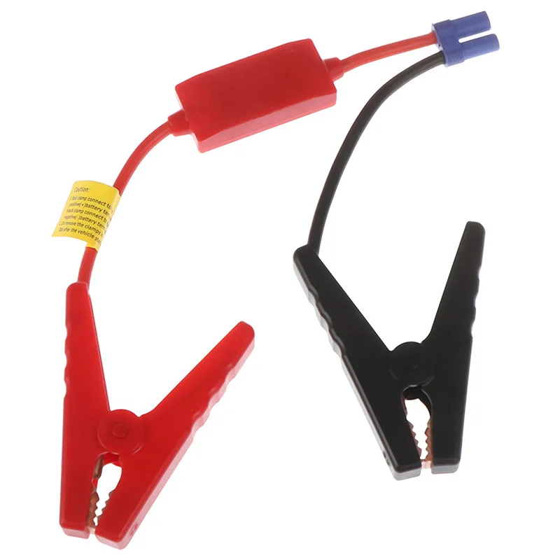 

EC5 Jumper Cable Car Jumper Cable Alligator Clip Clamp to EC5 Connector for 12V Portable Emergency Car Jump Starter Booster