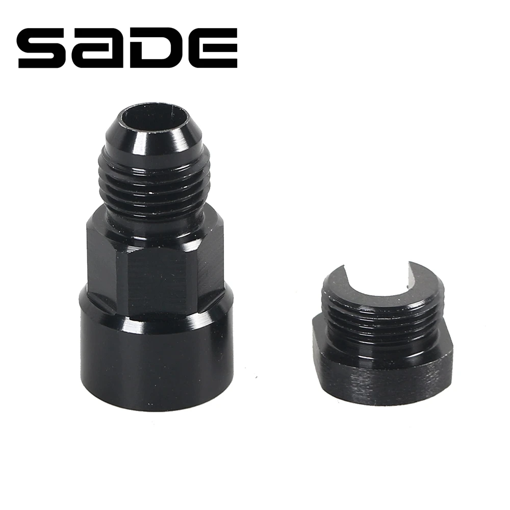 

High Quality 6AN 8AN Male To 3/8" SAE Quick Disconnect Male Push On EFI Fitting Adapter Aluminum
