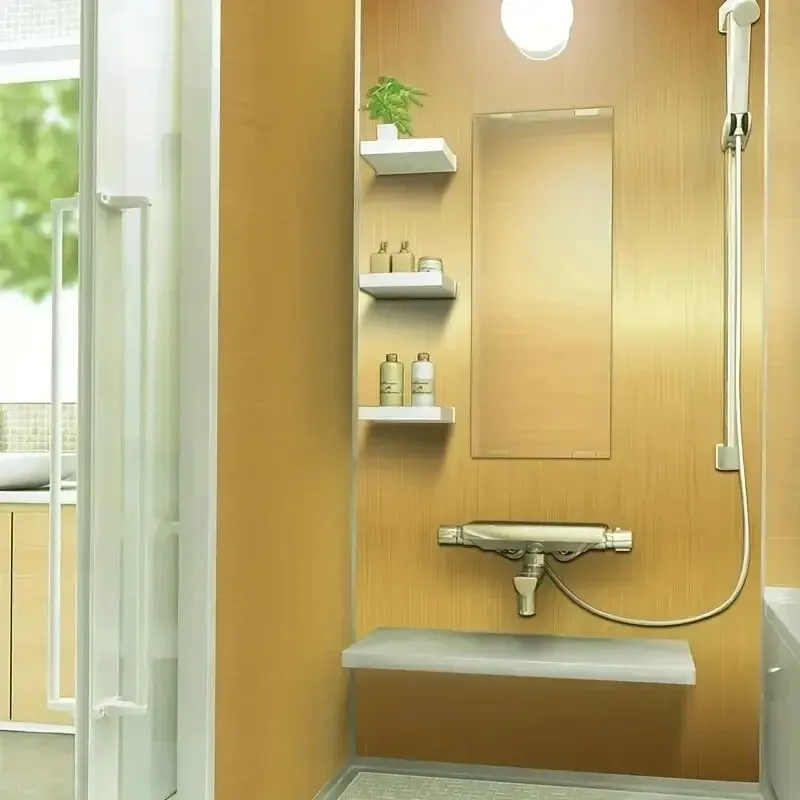 Self Adhesive Wallpaper 1 Roll Self-Adhesive Golden Brushed Contact Paper Peel And Stick Wallpaper Self-Adhesive Removable Wall Stickers Refrigerator