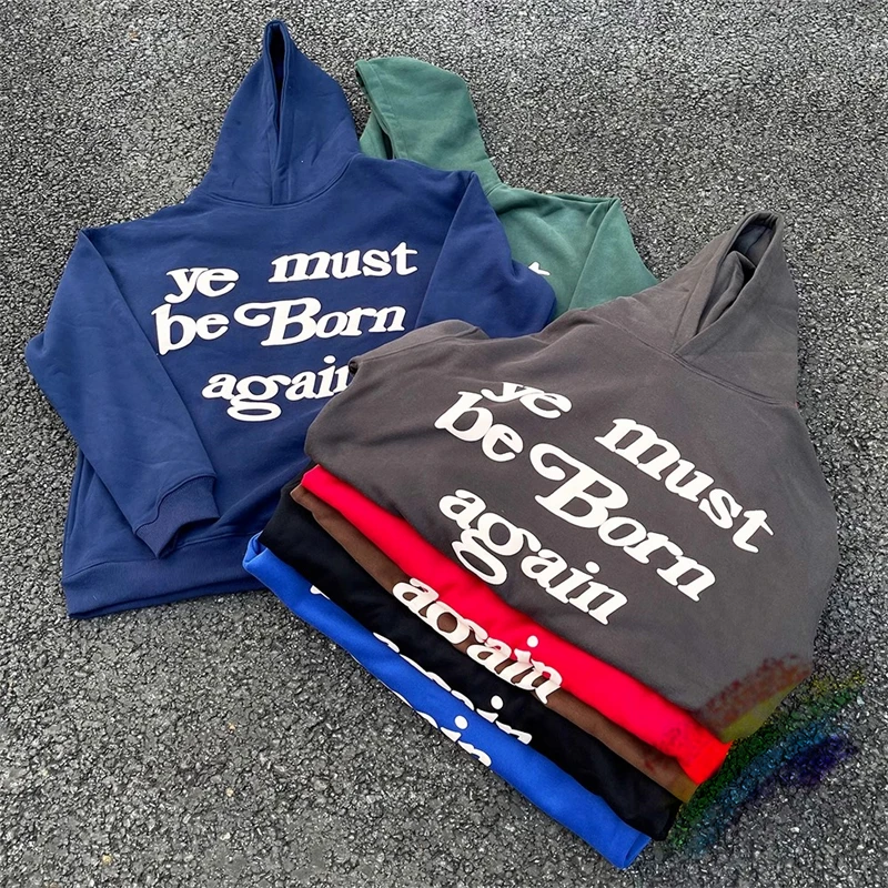 New CPFM Cactus Plant Flea Market Hoodie Ye Must Be Born
