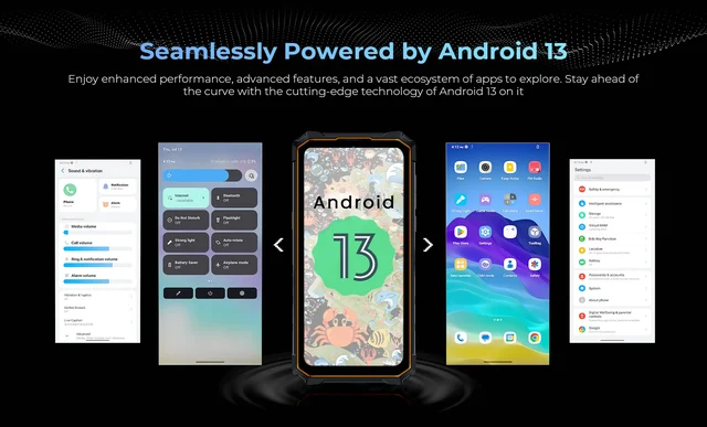 Hotwav-サイバースマートフォン,13プロ,頑丈なAndroidバージョン