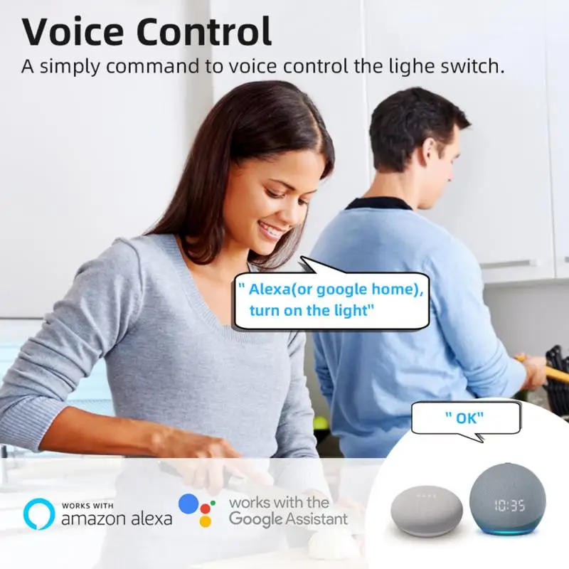 Tuya WiFi 미니 DIY 스마트 스위치 1/2/3/4 Gang 16/10A Alexa Google 홈 스마트 라이프를 통한 2 웨이 제어 스마트 홈 자동화 모듈