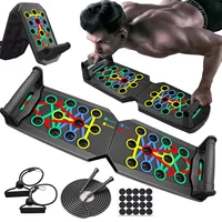 Foldable Push-Up Board 10-in-1 Kit