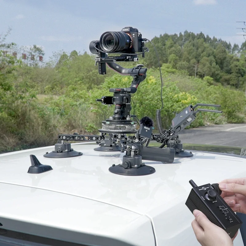 Professional Photography Green Bull CM100 Car Mount Holder Practical Car Suction Cup Bracket For Stable Shooting
