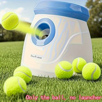Interactive Dog Rubber Tennis Chew Toy - 1