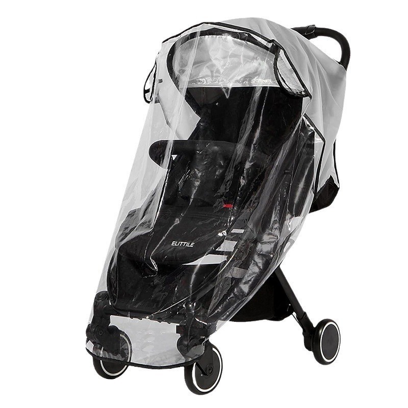 Universal Baby Stroller Rain Cover Pram Windproof Cover Winter Warm Weather Shields Baby Cart Raincoat Stroller Accessories